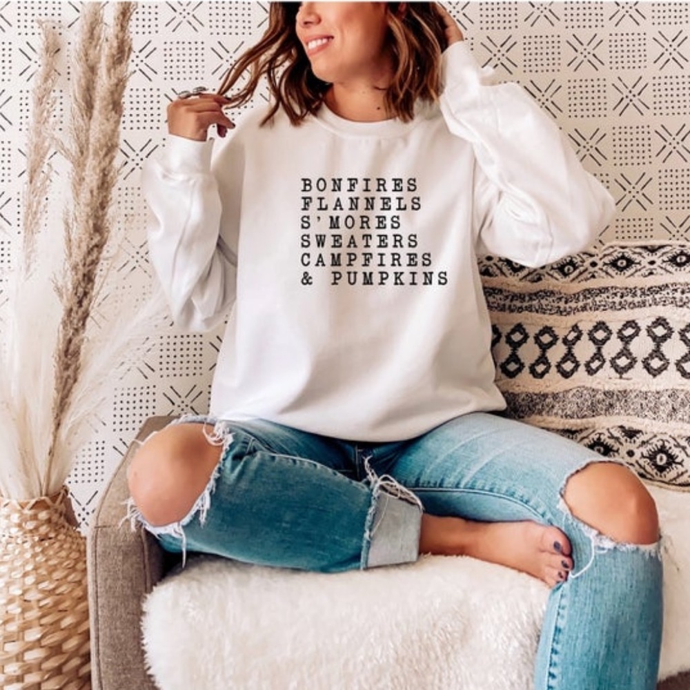 Fall Sweatshirt | Campfire Sweatshirt
